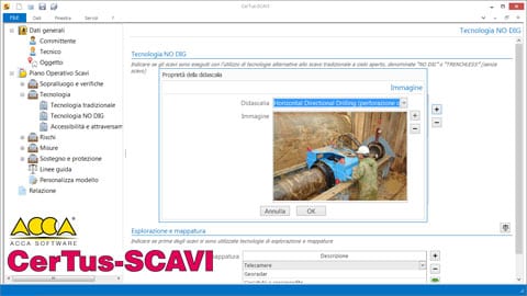 Sicurezza Scavi con CerTus-SCAVI di ACCA software Sicurezza Scavi con CerTus-SCAVI di ACCA software