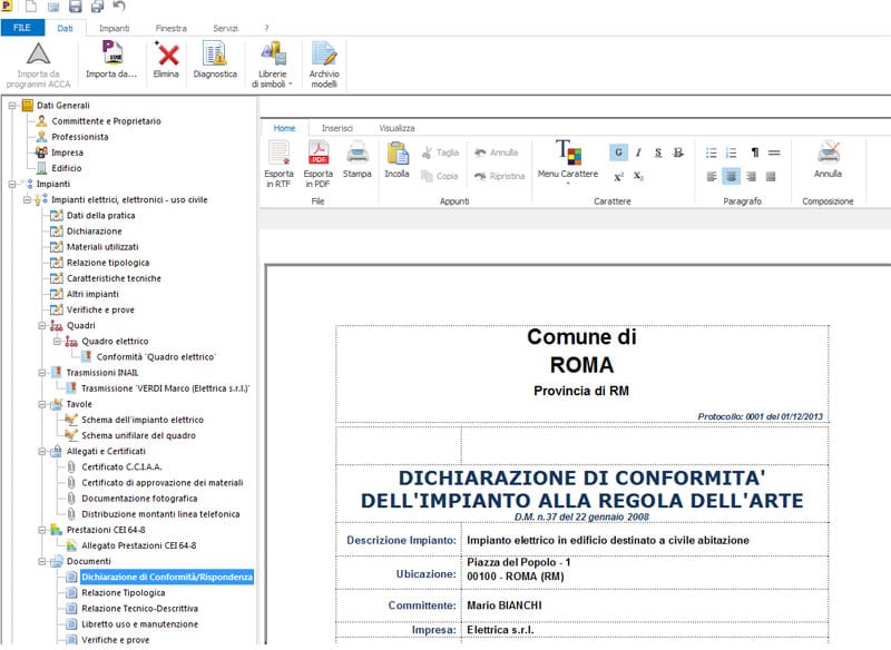 software-per-dichiarazione-di-conformita-praticus-37-08-acca-software