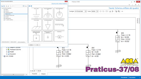 Schema Unifilare Impianto Elettrico Praticus-37/08 ACCA software Schema Unifilare Impianto Elettrico Praticus-37/08 ACCA software