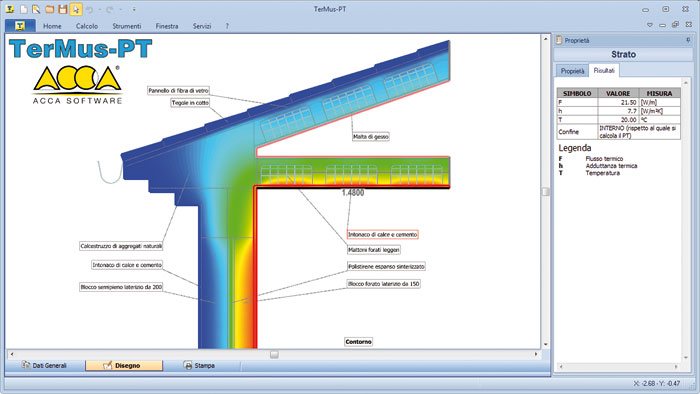 Calcolo dei ponti termici - TerMus-PT - ACCA software Calcolo dei ponti termici - TerMus-PT - ACCA software