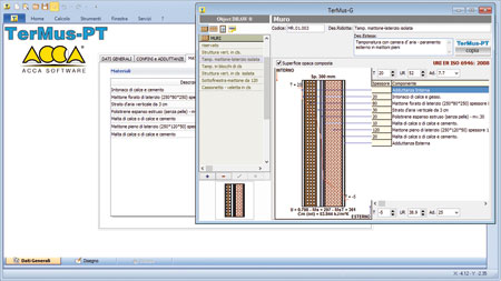 Software calcolo ponti termici integrazione TerMus-PT ACCA software Integrazione dei materiali per il calcolo dei ponti termici con TerMus di ACCA software
