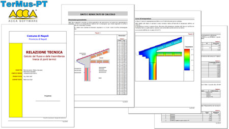 Software calcolo ponti termici relazione tecnica TerMus-PT ACCA software Relazione tecnica di calcolo dei ponti termici con TerMus-PT di ACCA software