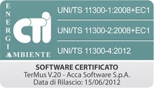 TerMus primo software certificato alla norma 11300-4