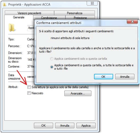 Errore di trasferimento delle funzioni