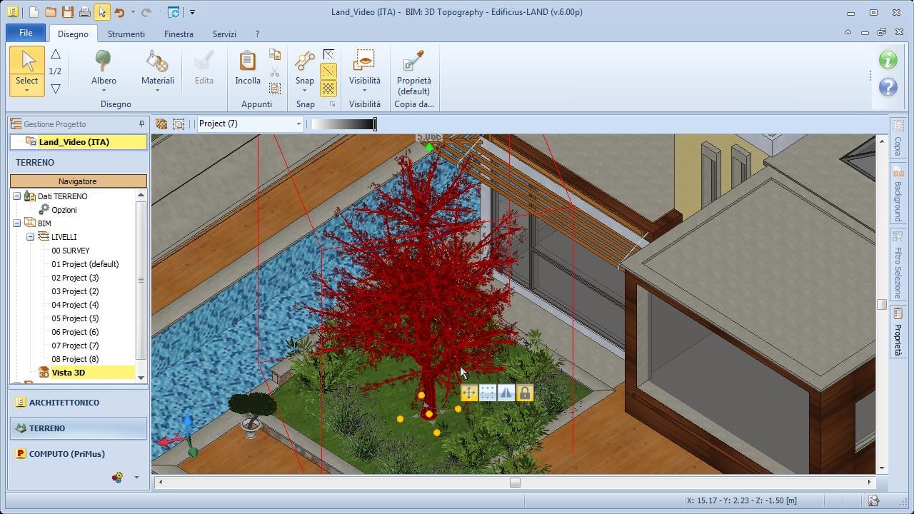 Software Progettazione Giardini Edificius Land Acca Software