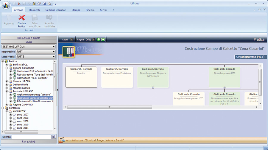 WEBDESK SOFTWARE GESTIONE STUDIO PROFESSIONALE visual data 8