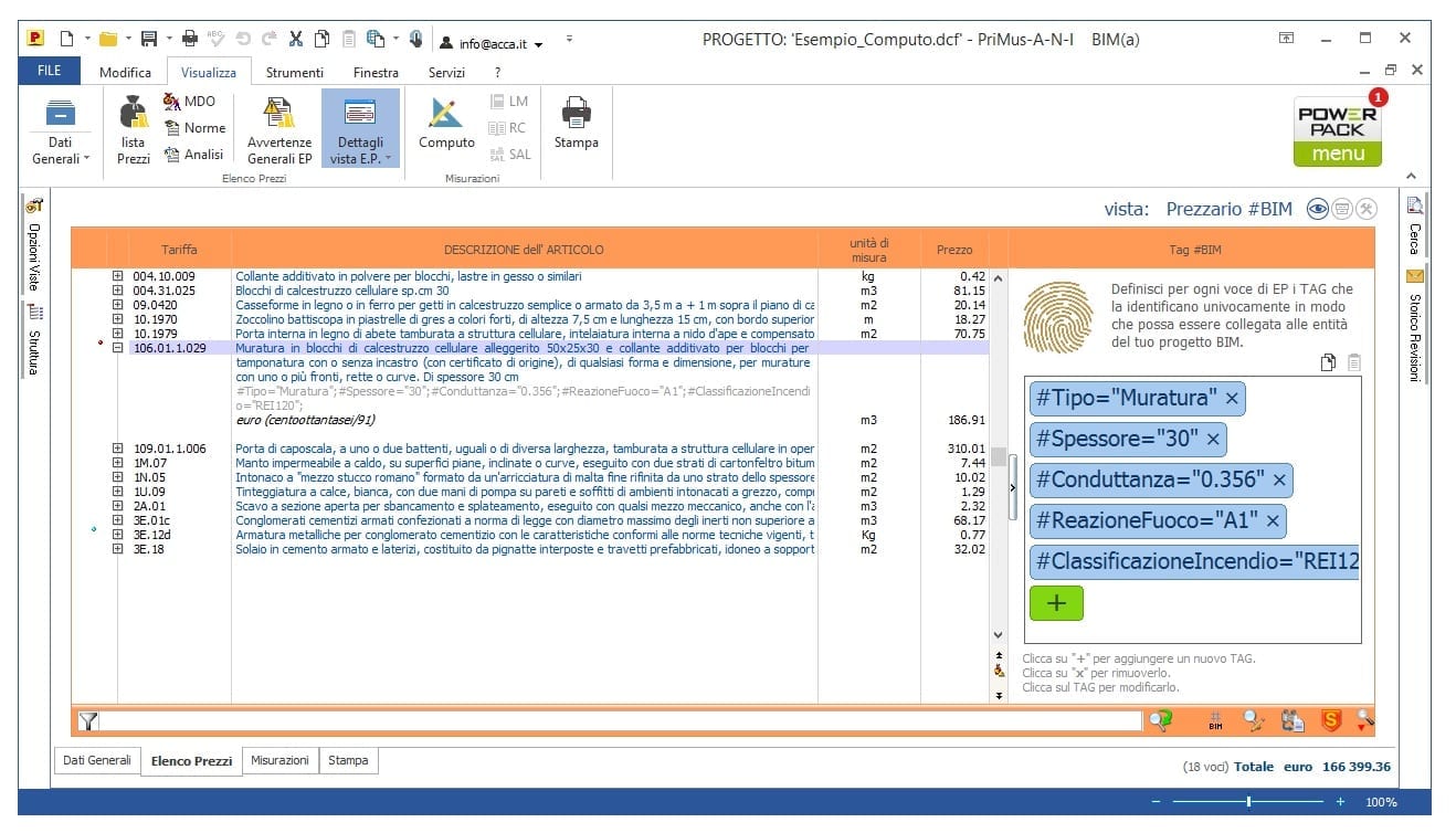 Redazione di Prezzari BIM