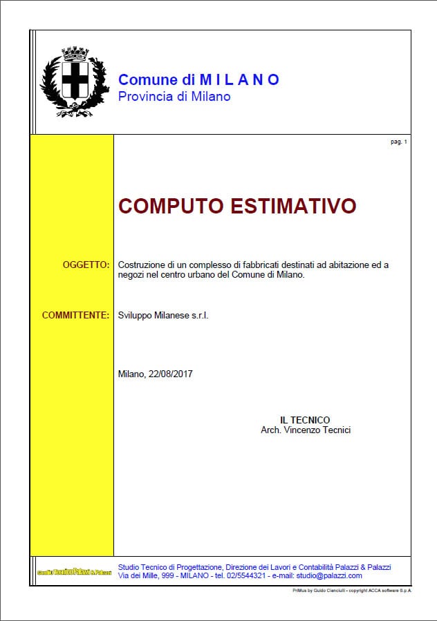 SCARICA COMPUTO METRICO DA