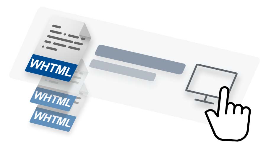 Formato whtml per la visualizzazione di documenti online | ACCA software