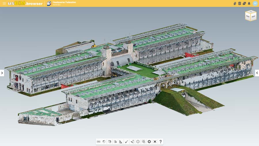 Video software gestione nuvola di punti free | usBIM.pointcloud | ACCA software